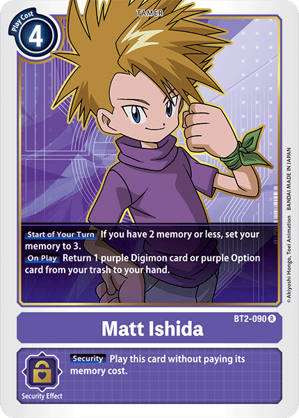 Matt Ishida [BT2-090] [Release Special Booster Ver.1.0] - PokeCharles PokeStore