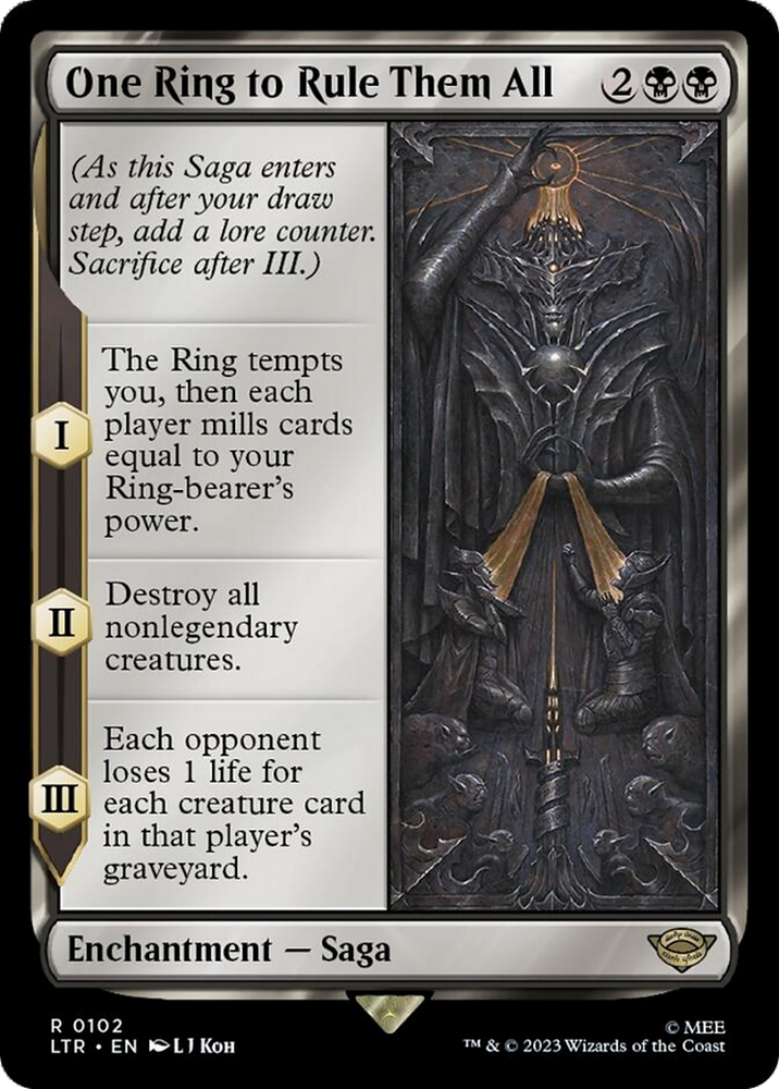 One Ring to Rule Them All [The Lord of the Rings: Tales of Middle-Earth] - PokeCharles PokeStore