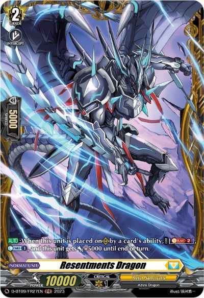 Resentments Dragon (D-BT09/FR27EN) [Dragontree Invasion] - PokeCharles PokeStore