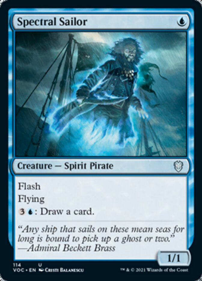 Spectral Sailor [Innistrad: Crimson Vow Commander] - PokeCharles PokeStore