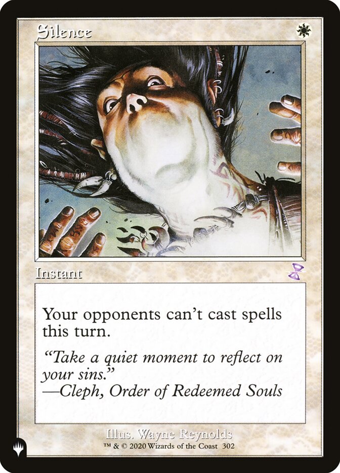 Silence [The List] - PokeCharles PokeStore