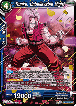 Trunks, Unbelievable Might (BT13-042) [Supreme Rivalry] - PokeCharles PokeStore