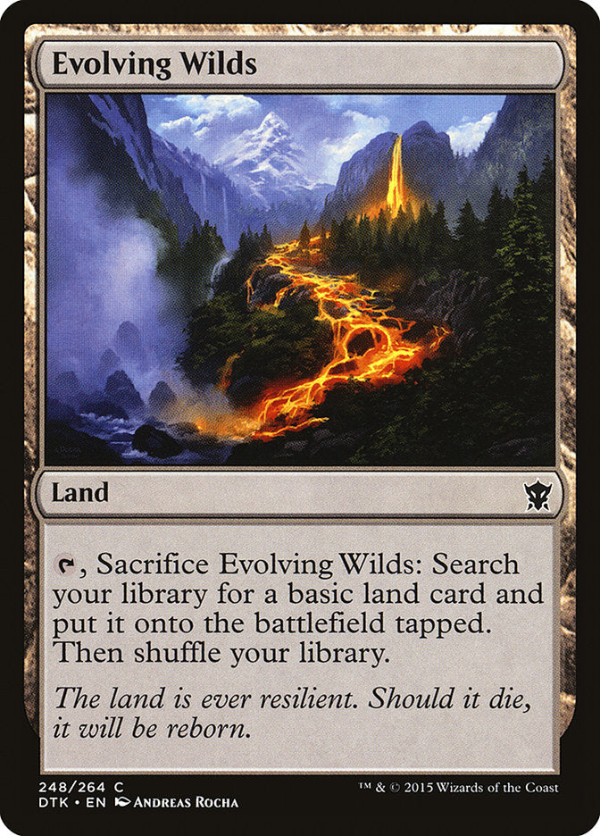 Evolving Wilds [Dragons of Tarkir] - PokeCharles PokeStore