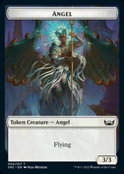 Cat // Angel Double-Sided Token [Streets of New Capenna Tokens] - PokeCharles PokeStore