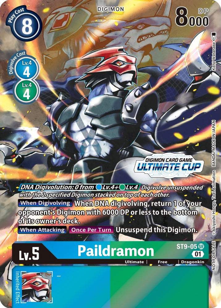 Paildramon [ST9-05] (April Ultimate Cup 2022) [Starter Deck: Ultimate Ancient Dragon Promos] - PokeCharles PokeStore