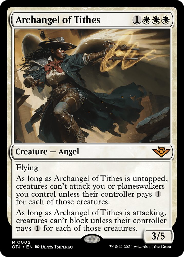 Archangel of Tithes [Outlaws of Thunder Junction] - PokeCharles PokeStore