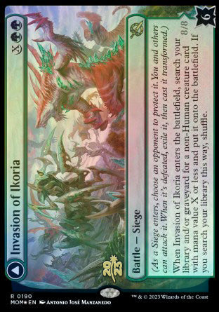 Invasion of Ikoria // Zilortha, Apex of Ikoria [March of the Machine Prerelease Promos] - PokeCharles PokeStore