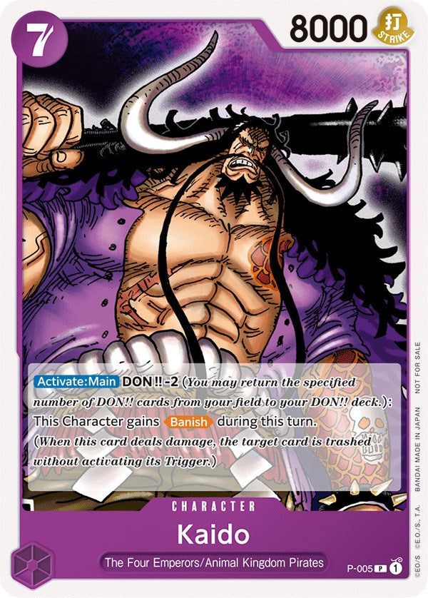 Kaido (Promotion Pack 2022) [One Piece Promotion Cards] - PokeCharles PokeStore