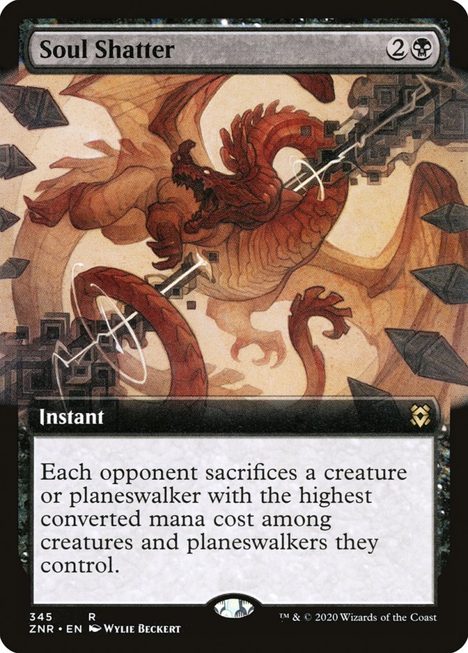 Soul Shatter (Extended Art) [Zendikar Rising] - PokeCharles PokeStore