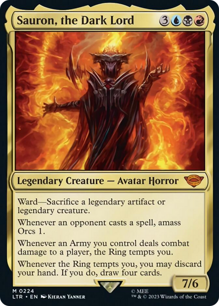 Sauron, the Dark Lord [The Lord of the Rings: Tales of Middle-Earth] - PokeCharles PokeStore
