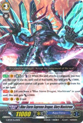 Blue Storm Supreme Dragon, Glory Maelstrom (G-BT09/Re:05EN) [Divine Dragon Caper] - PokeCharles PokeStore