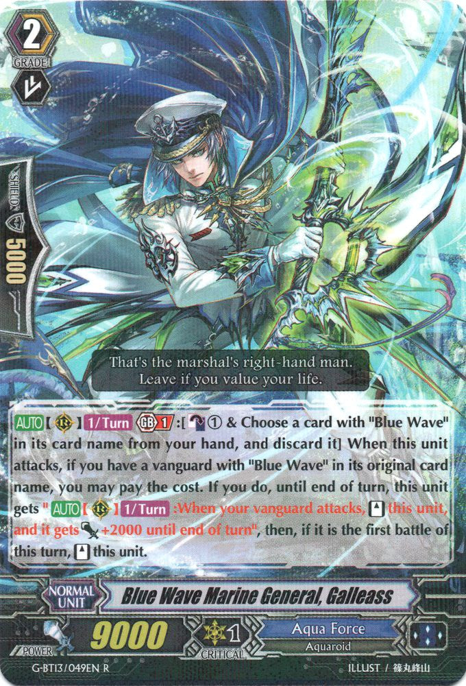 Blue Wave Marine General, Galleass (G-BT13/049EN) [Ultimate Stride] - PokeCharles PokeStore