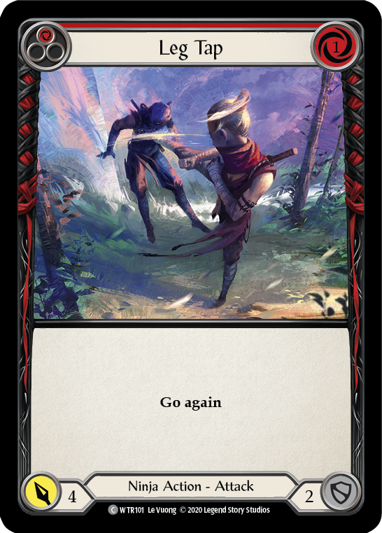 Leg Tap (Red) [U-WTR101] (Welcome to Rathe Unlimited)  Unlimited Normal - PokeCharles PokeStore