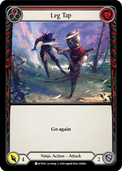 Leg Tap (Red) [U-WTR101] (Welcome to Rathe Unlimited)  Unlimited Normal - PokeCharles PokeStore