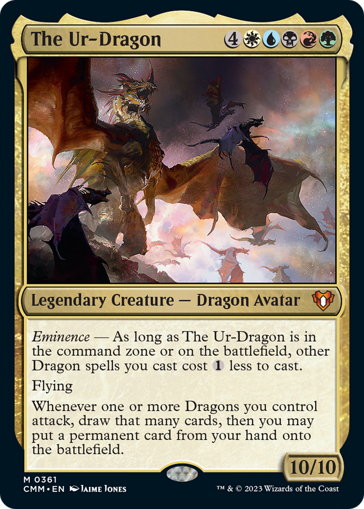 The Ur-Dragon [Commander Masters] - PokeCharles PokeStore