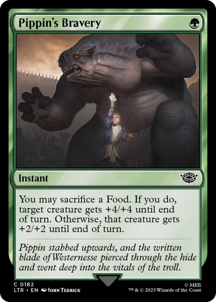 Pippin's Bravery [The Lord of the Rings: Tales of Middle-Earth] - PokeCharles PokeStore