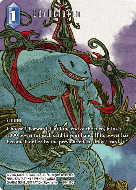 Cuchulainn (Full Art) [Opus X] - PokeCharles PokeStore