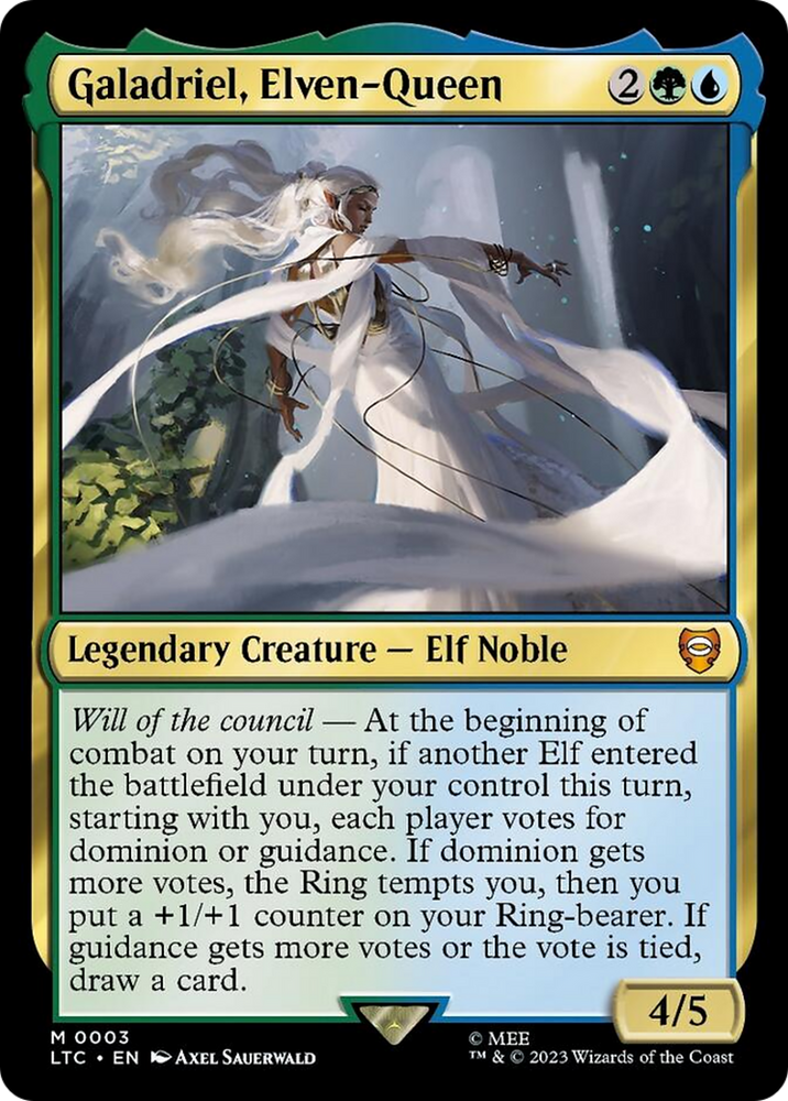Galadriel, Elven-Queen [The Lord of the Rings: Tales of Middle-Earth Commander] - PokeCharles PokeStore