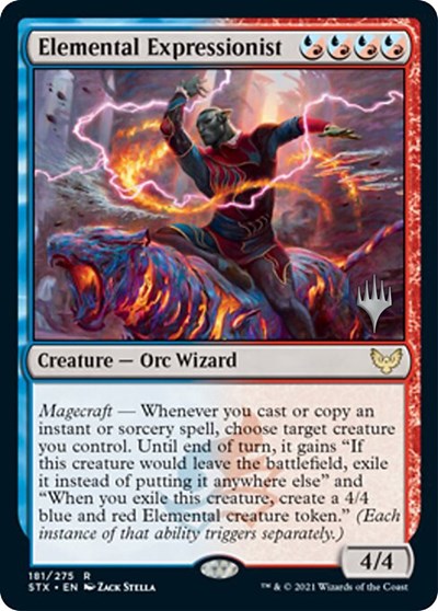 Elemental Expressionist (Promo Pack) [Strixhaven: School of Mages Promos] - PokeCharles PokeStore
