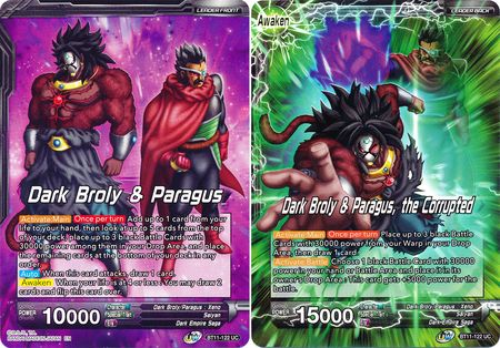 Dark Broly & Paragus // Dark Broly & Paragus, the Corrupted (BT11-122) [Vermilion Bloodline] - PokeCharles PokeStore