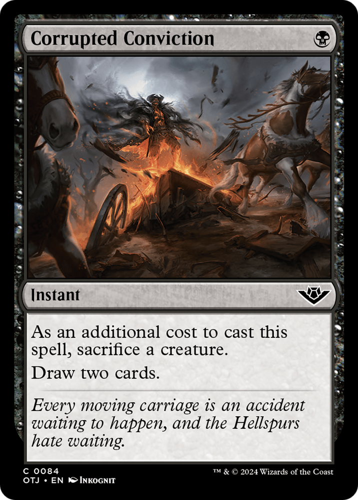 Corrupted Conviction [Outlaws of Thunder Junction] - PokeCharles PokeStore