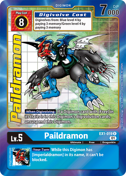 Paildramon [EX1-019] (Alternate Art) [Classic Collection] - PokeCharles PokeStore
