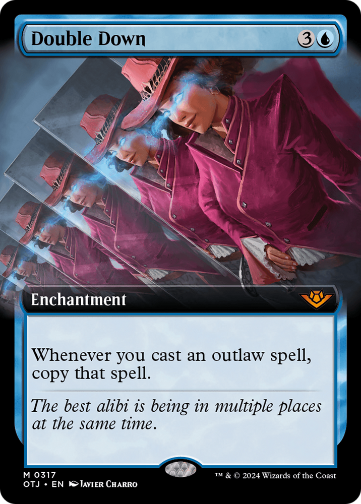 Double Down (Extended Art) [Outlaws of Thunder Junction] - PokeCharles PokeStore