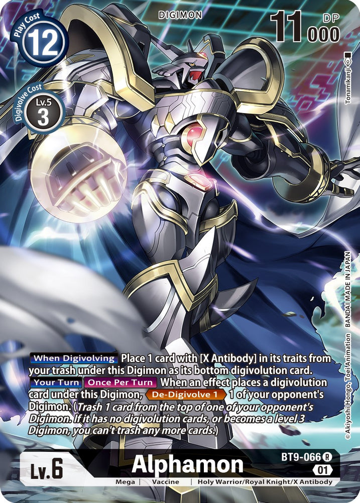 Alphamon [BT9-066] (Alternate Art) [X Record] - PokeCharles PokeStore