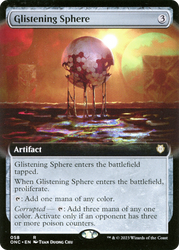 Glistening Sphere (Extended Art) [Phyrexia: All Will Be One Commander] - PokeCharles PokeStore