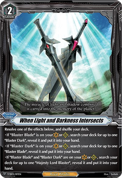When Light and Darkness Intersects (V-SS04/017EN) [Majesty Lord Blaster] - PokeCharles PokeStore