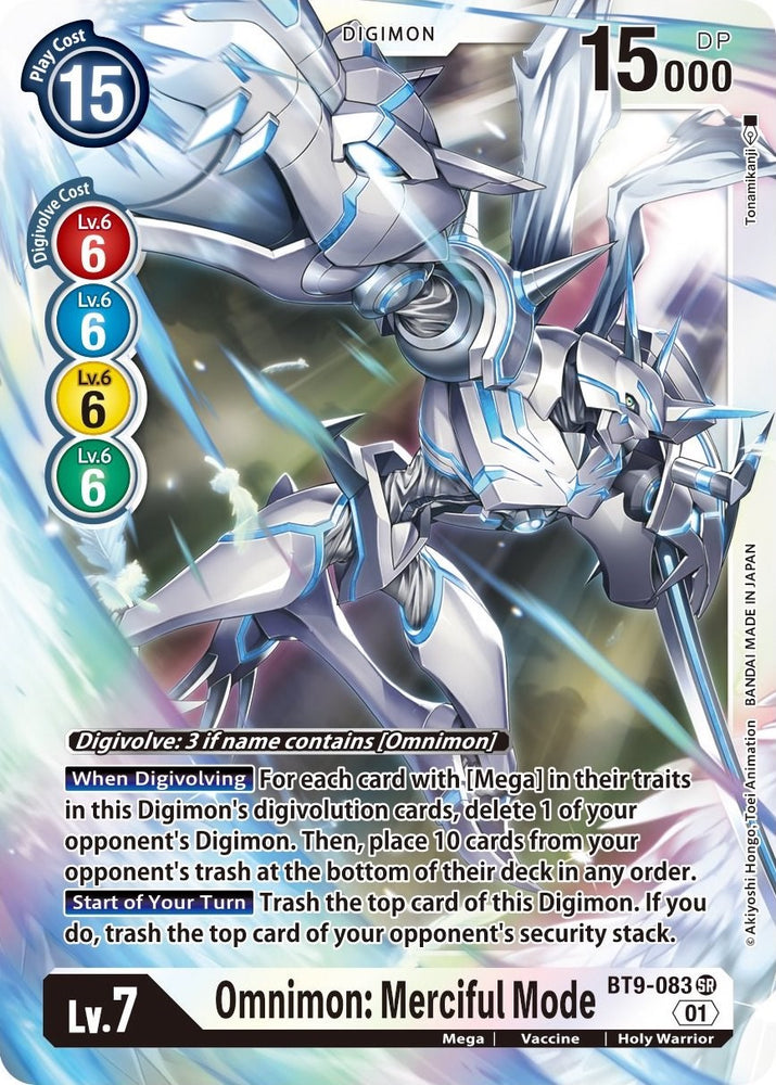 Omnimon: Merciful Mode [BT9-083] [X Record] - PokeCharles PokeStore