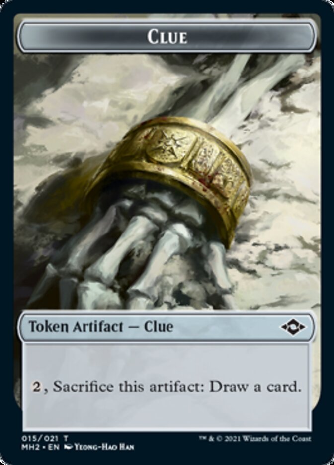 Clue Token (15) [Modern Horizons 2 Tokens] - PokeCharles PokeStore