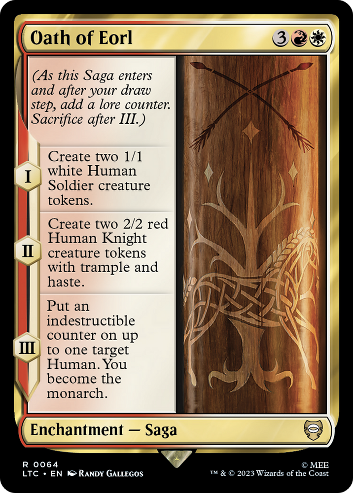 Oath of Eorl [The Lord of the Rings: Tales of Middle-Earth Commander] - PokeCharles PokeStore