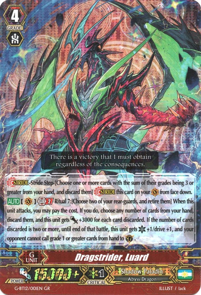 Dragstrider, Luard (G-BT12/001EN) [Dragon King's Awakening] - PokeCharles PokeStore