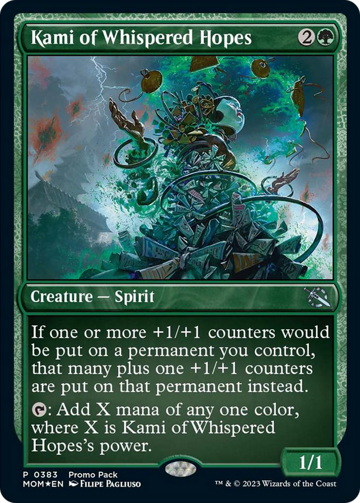 Kami of Whispered Hopes (Promo Pack) [March of the Machine Promos] - PokeCharles PokeStore