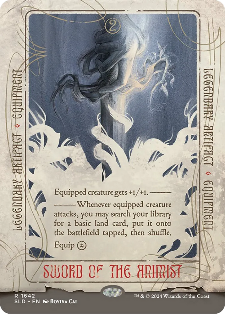 Sword of the Animist (Rainbow Foil) [Secret Lair Drop Series] - PokeCharles PokeStore
