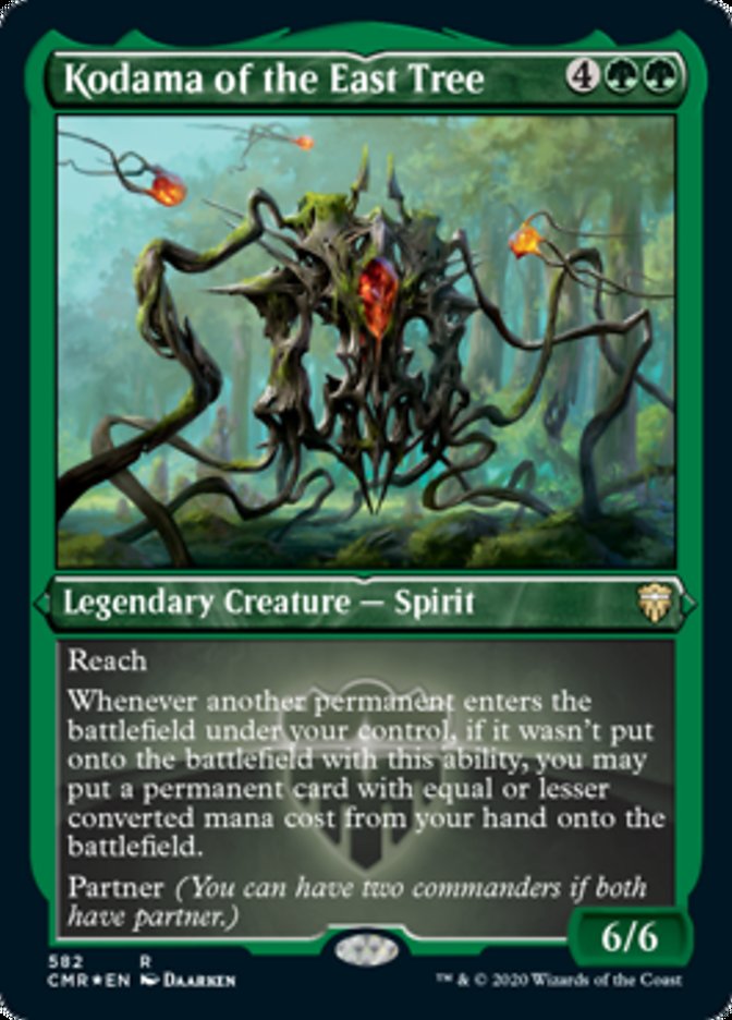 Kodama of the East Tree (Etched) [Commander Legends] - PokeCharles PokeStore