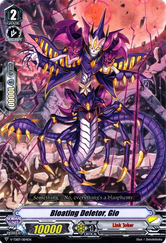 Bloating Deletor, Gio (V-TD07/004EN) [Kouji Ibuki] - PokeCharles PokeStore