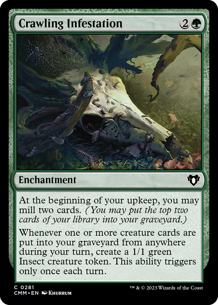 Crawling Infestation [Commander Masters] - PokeCharles PokeStore