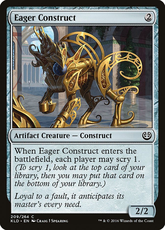 Eager Construct [Kaladesh] - PokeCharles PokeStore