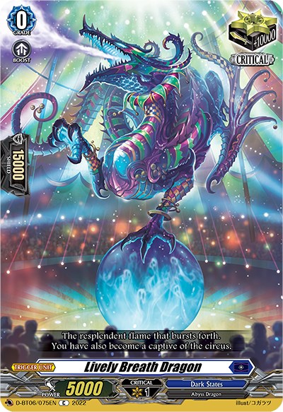 Lively Breath Dragon (D-BT06/075EN) [Blazing Dragon Reborn] - PokeCharles PokeStore