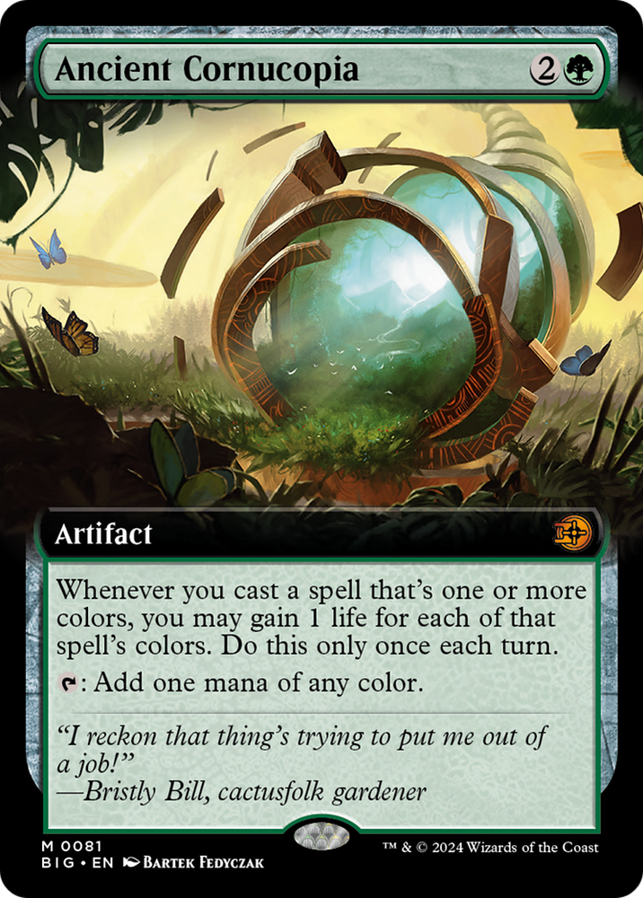 Ancient Cornucopia (Extended Art) [Outlaws of Thunder Junction: The Big Score] - PokeCharles PokeStore
