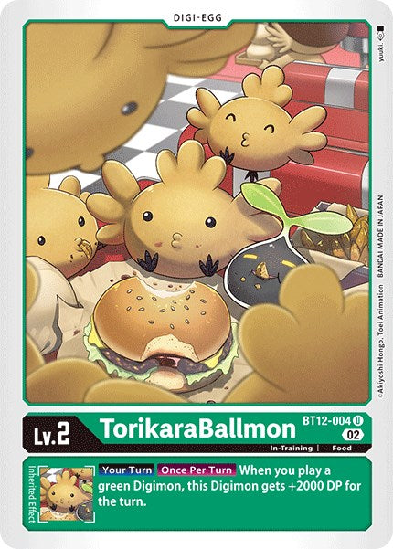 TorikaraBallmon [BT12-004] [Across Time] - PokeCharles PokeStore