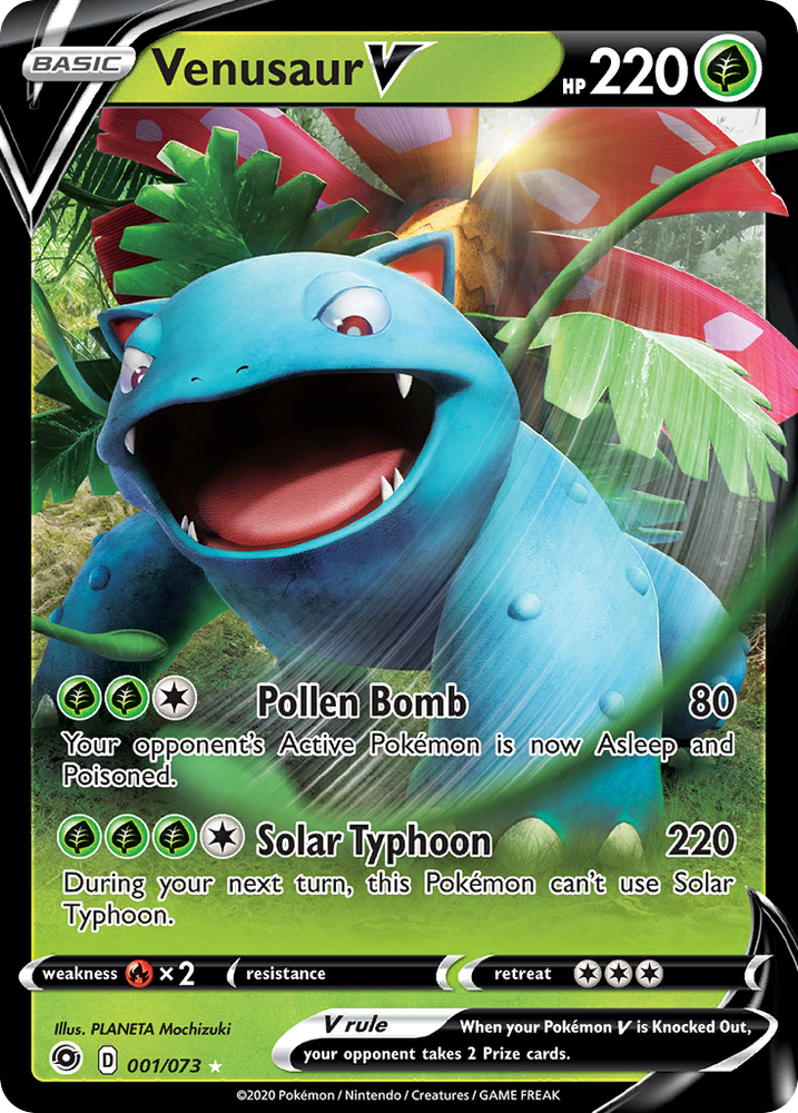 Venusaur V (001/073) [Sword & Shield: Champion's Path] - PokeCharles PokeStore