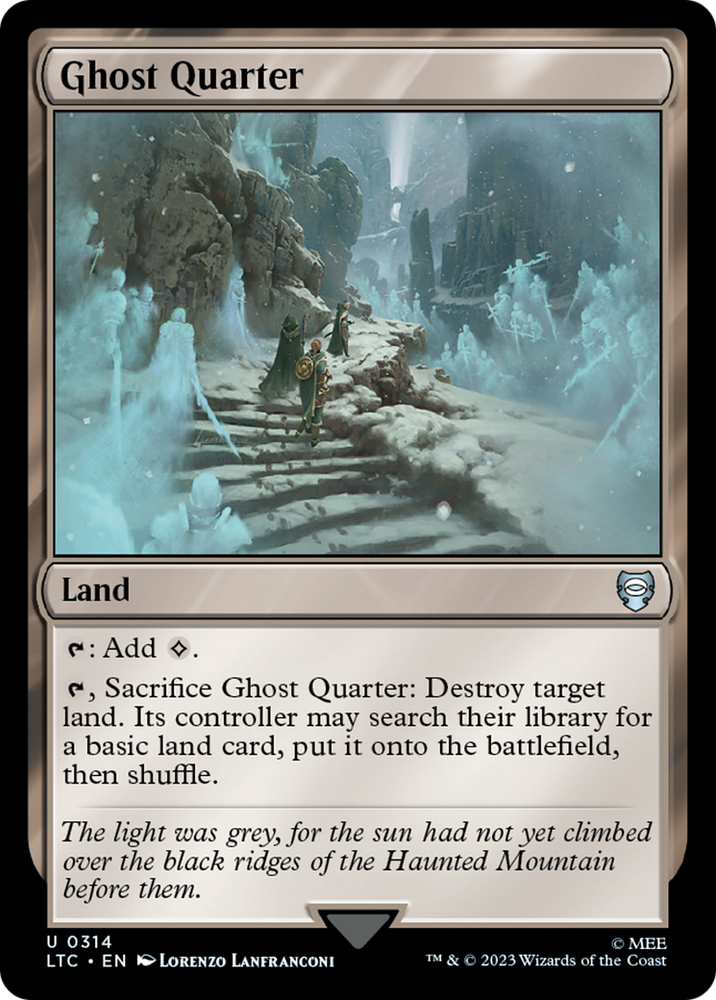 Ghost Quarter [The Lord of the Rings: Tales of Middle-Earth Commander] - PokeCharles PokeStore