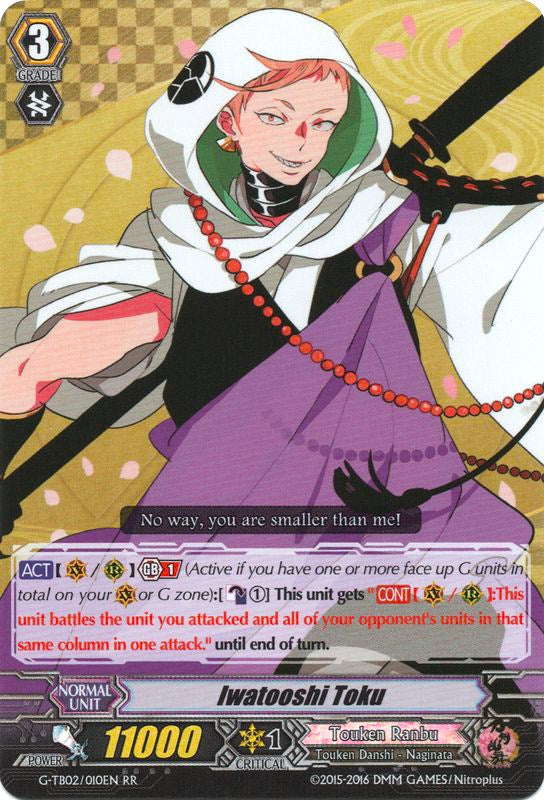 Iwatooshi Toku (G-TB02/010EN) [Touken Ranbu: ONLINE] - PokeCharles PokeStore