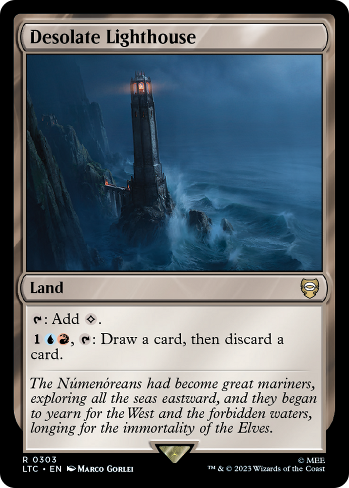 Desolate Lighthouse [The Lord of the Rings: Tales of Middle-Earth Commander] - PokeCharles PokeStore
