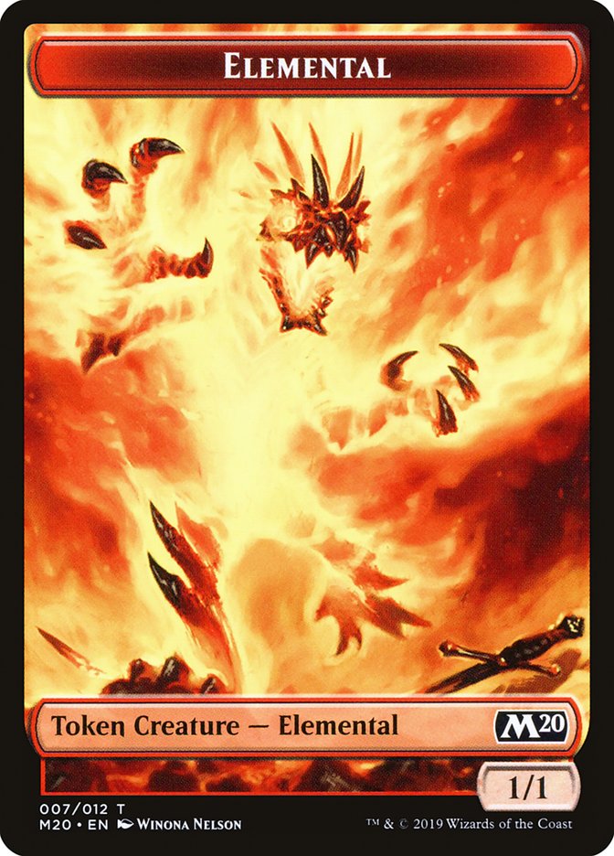 Elemental Token [Core Set 2020 Tokens] - PokeCharles PokeStore