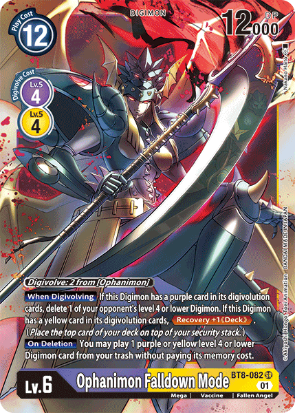 Ophanimon: Falldown Mode [BT8-082] [New Awakening] - PokeCharles PokeStore