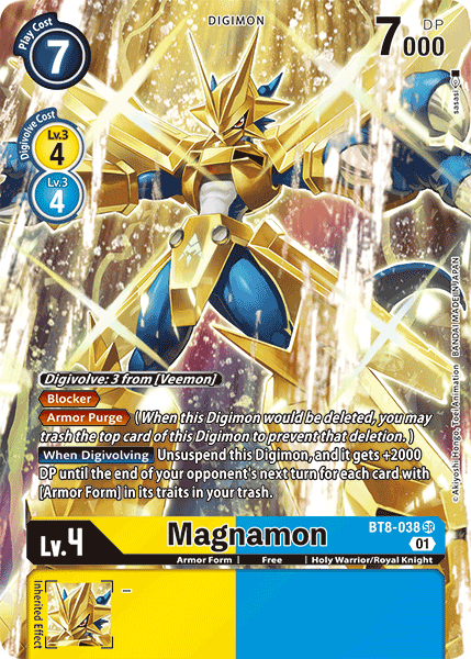 Magnamon [BT8-038] (Alternate Art) [New Awakening] - PokeCharles PokeStore
